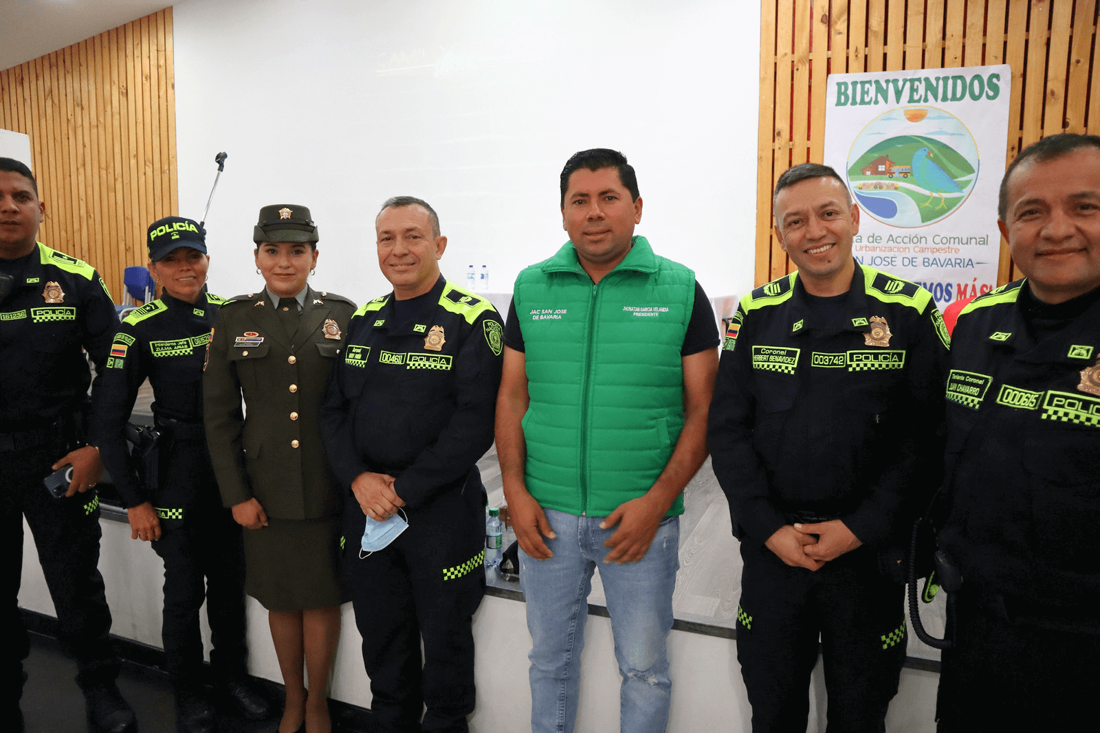 Inauguración del frente de seguridad Jac